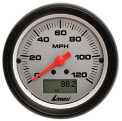 electronic speedometer with odometer and trip odometer