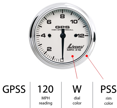 Livorsi GPS Speedometer part number 10x update
