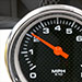 Vantage View speedometer with carbon fiber dial