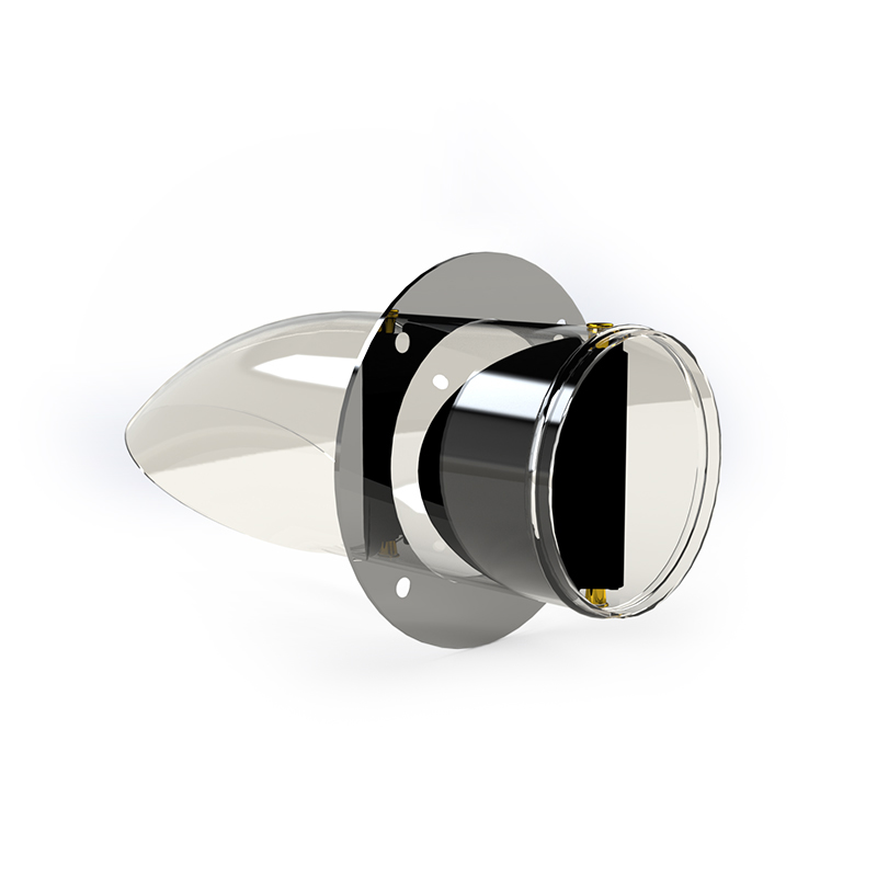 4″ downturn exhaust tip with butterfly style flapper – 39029 Product Image 2