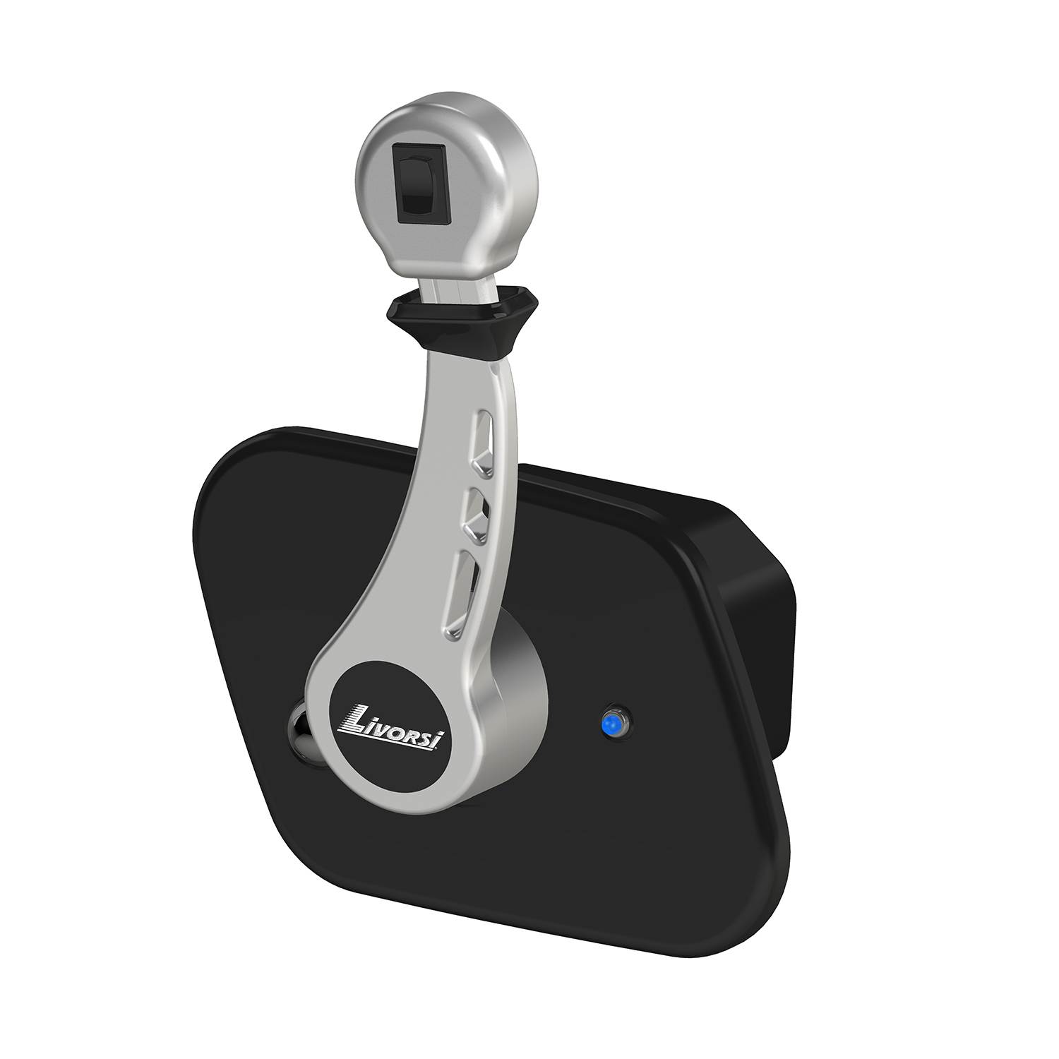 Livorsi side mount throttle with switch for PCM engines – EECANS101 Product Image 1