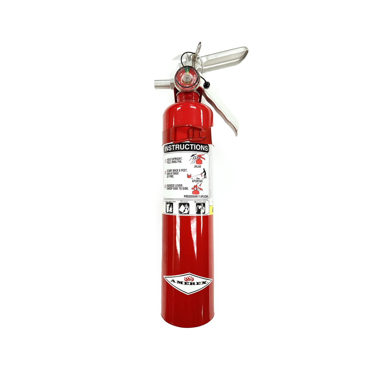2.5lb Red Fire Extinguisher – FE Product Image 1