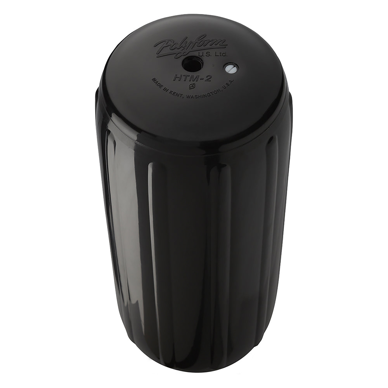 Black hole-in-the-middle (HTM) fender, large – FENDHTM2BK Product Image 2