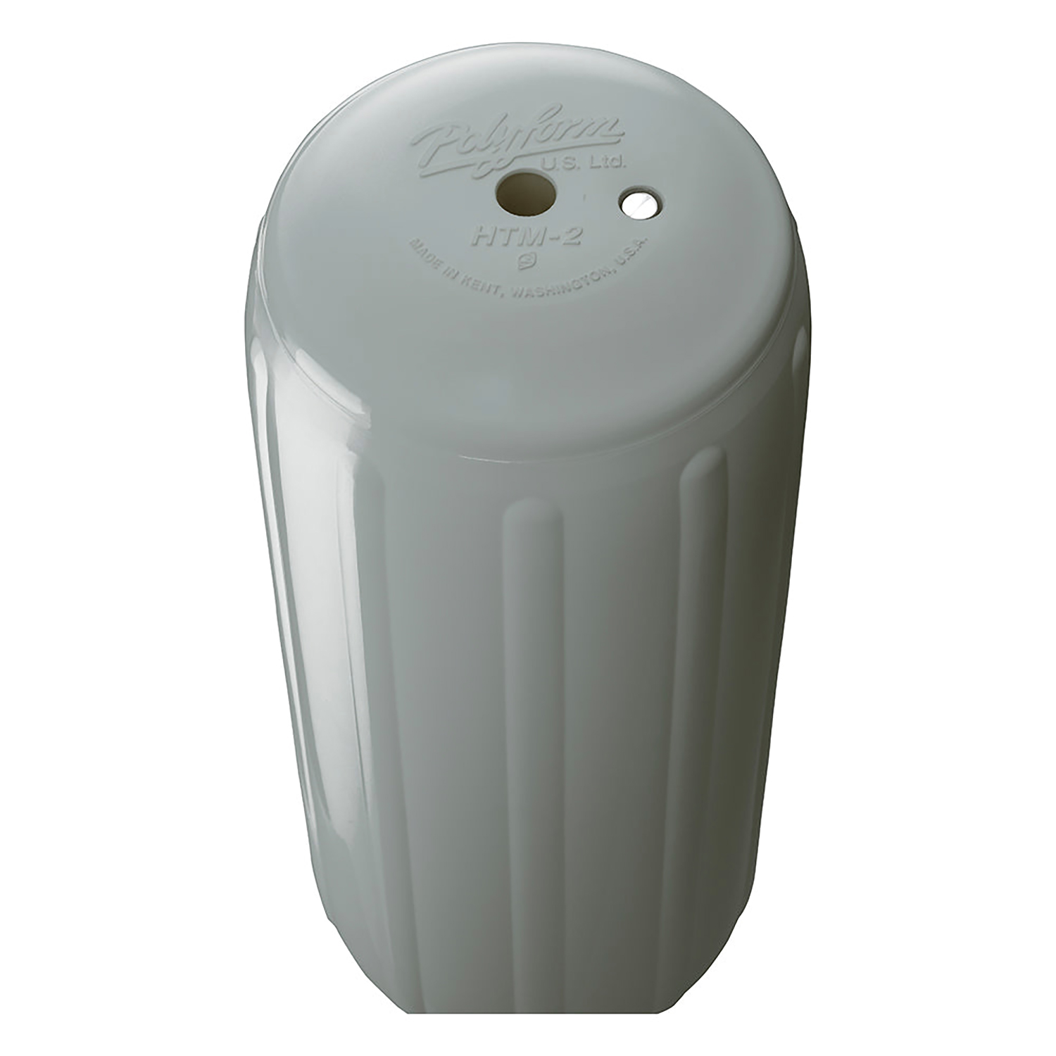 Platinum hole-in-the-middle (HTM) fender, large – FENDHTM2PL Product Image 2