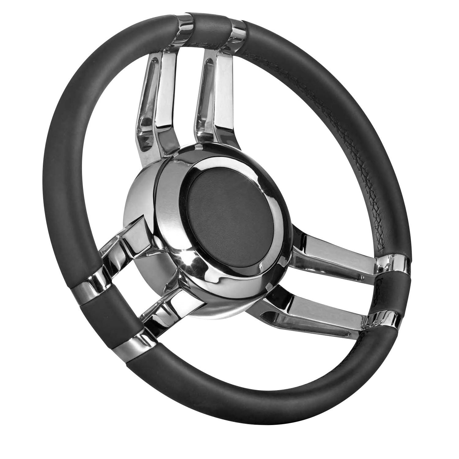 Isotta Carlotta wheel, black vinyl wrapped – ISWCBK Product Image 1