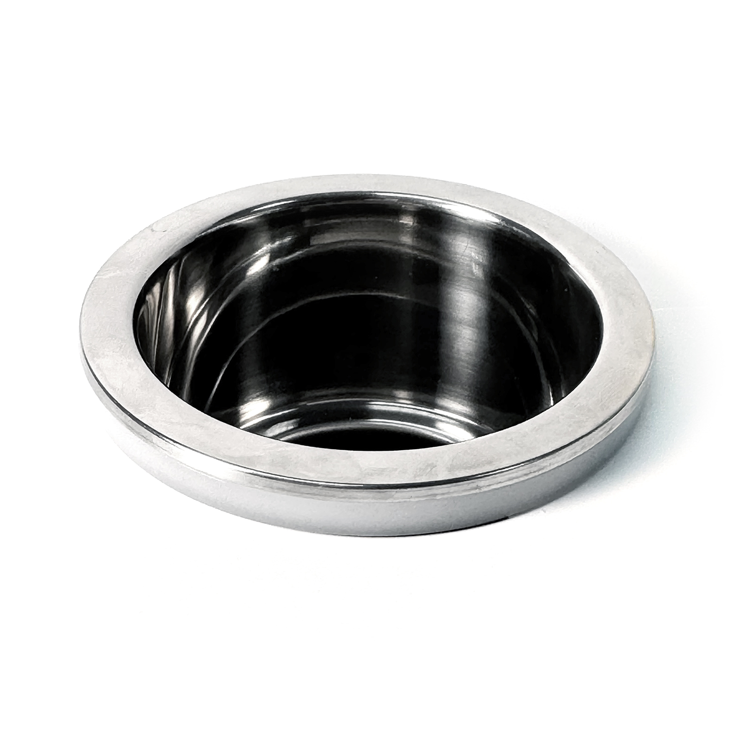 Polished stainless steel RGBW, LED lit beverage holder – LBHEXTRGBW Product Image 2