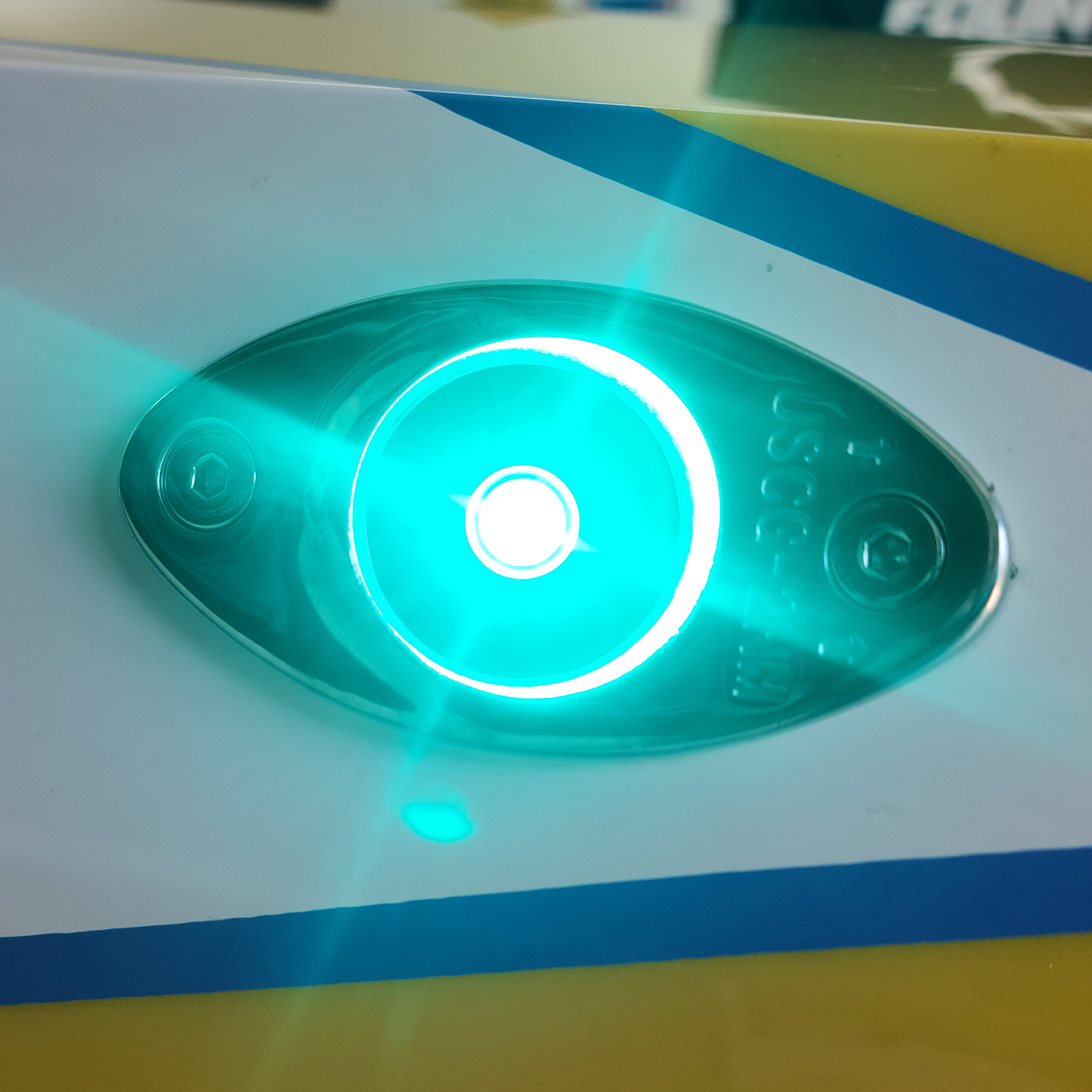 Green LED navigation light for hard tops – LEDNL3HTG Product Image 2