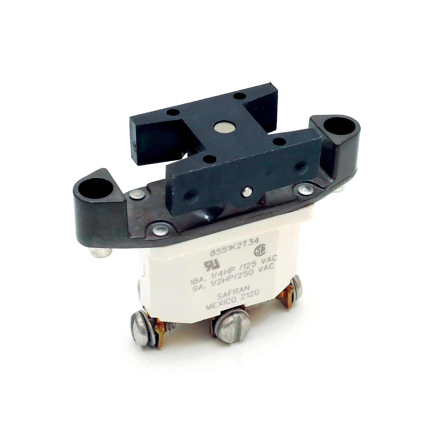 Single pole, momentary on / off / momentary on military rocker switch – MRSSMFM Product Image 1