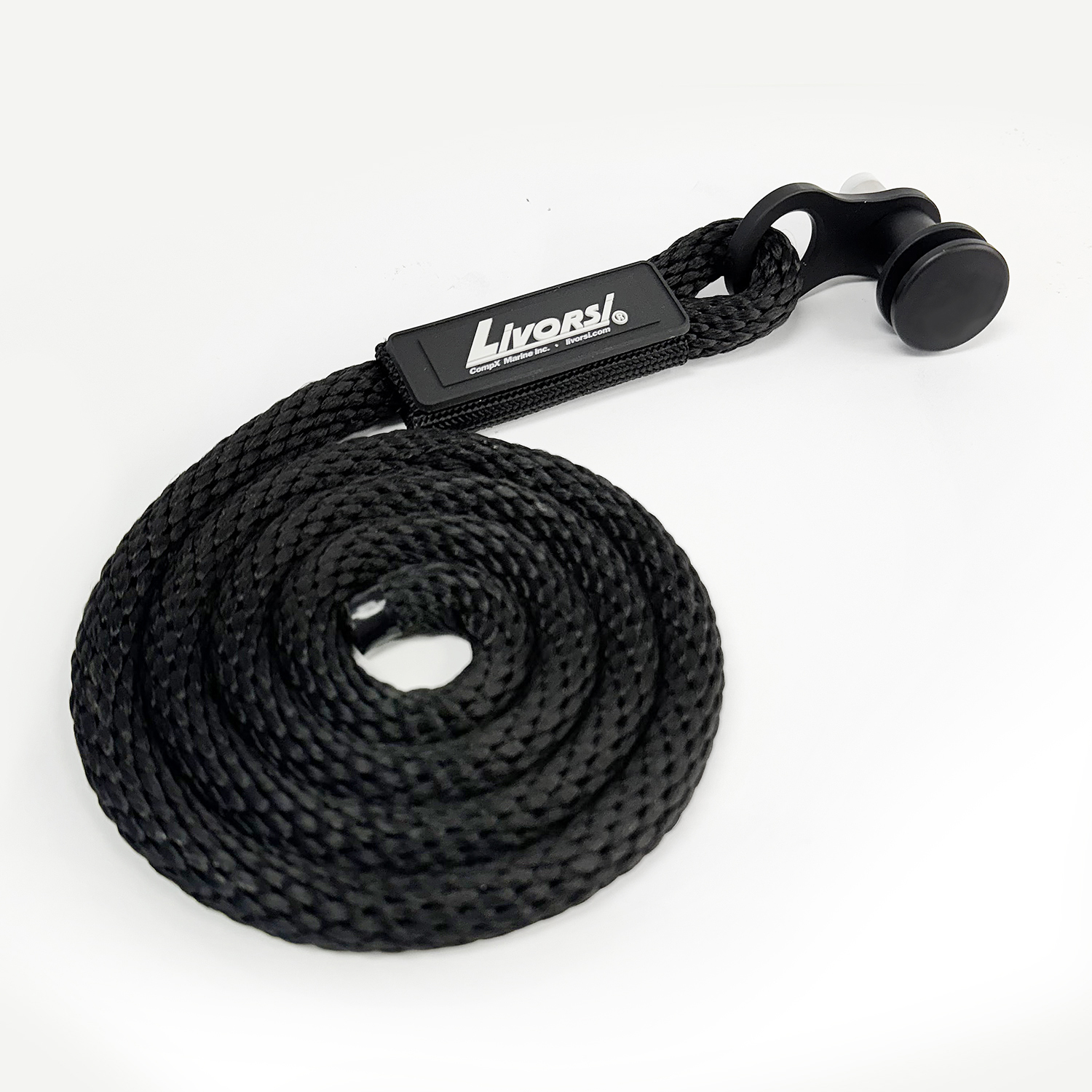 Black anodized sewn fender cleat – QRFB024BK015182 Product Image 1