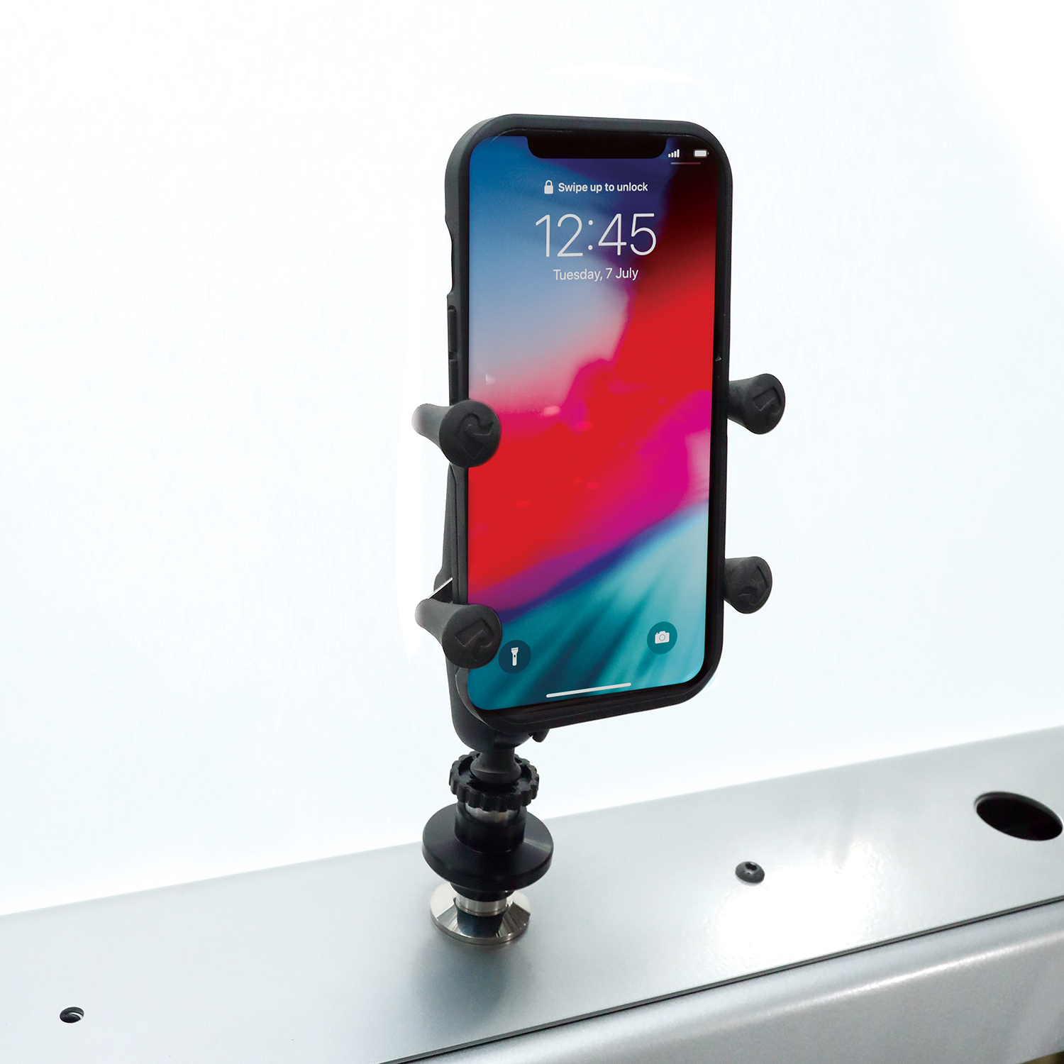 QR ram phone holder NO CHARGER 1.0″ ball – QRRPH10B Product Image 1