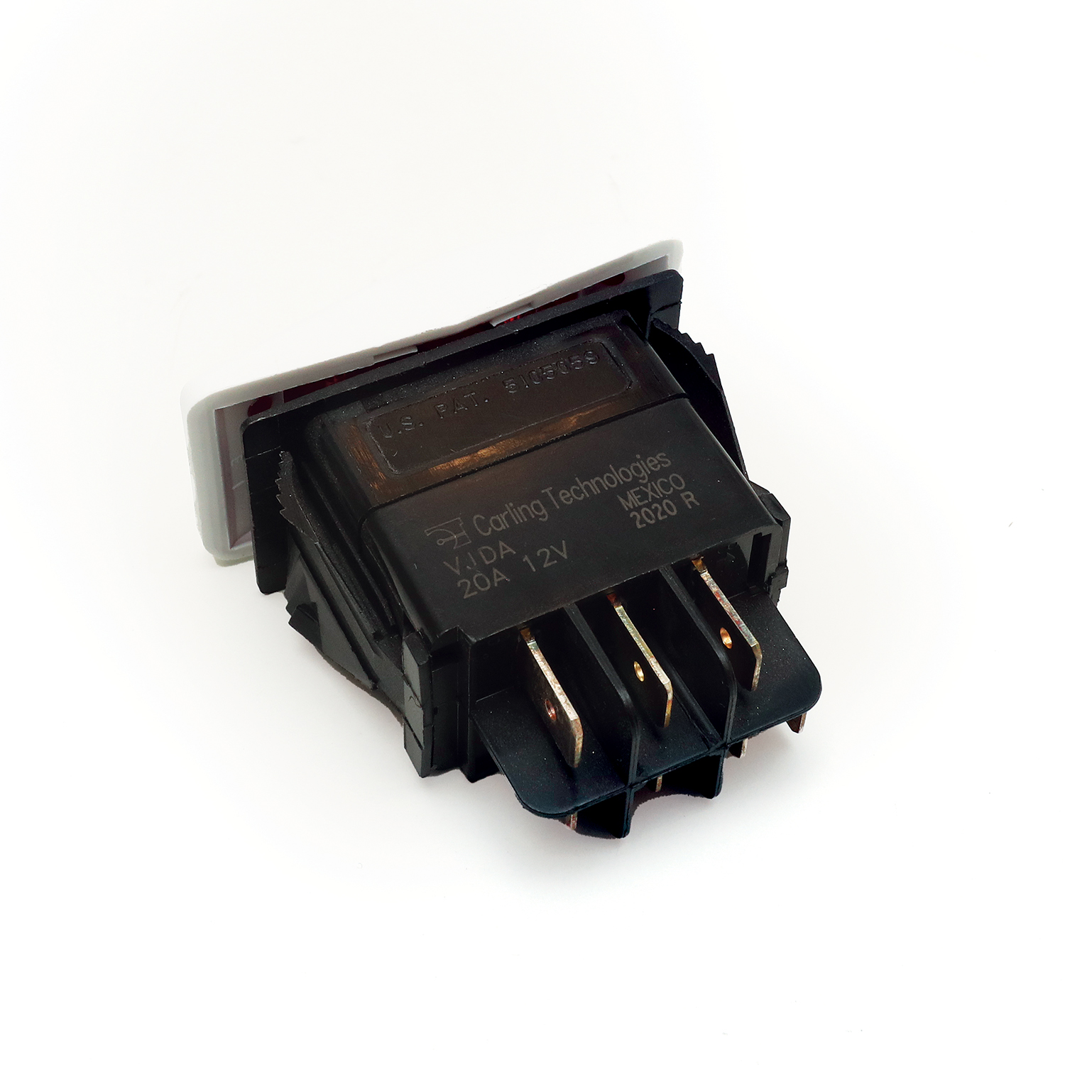 Rocker switch double on / off / on – RSDNFNLW Product Image 2