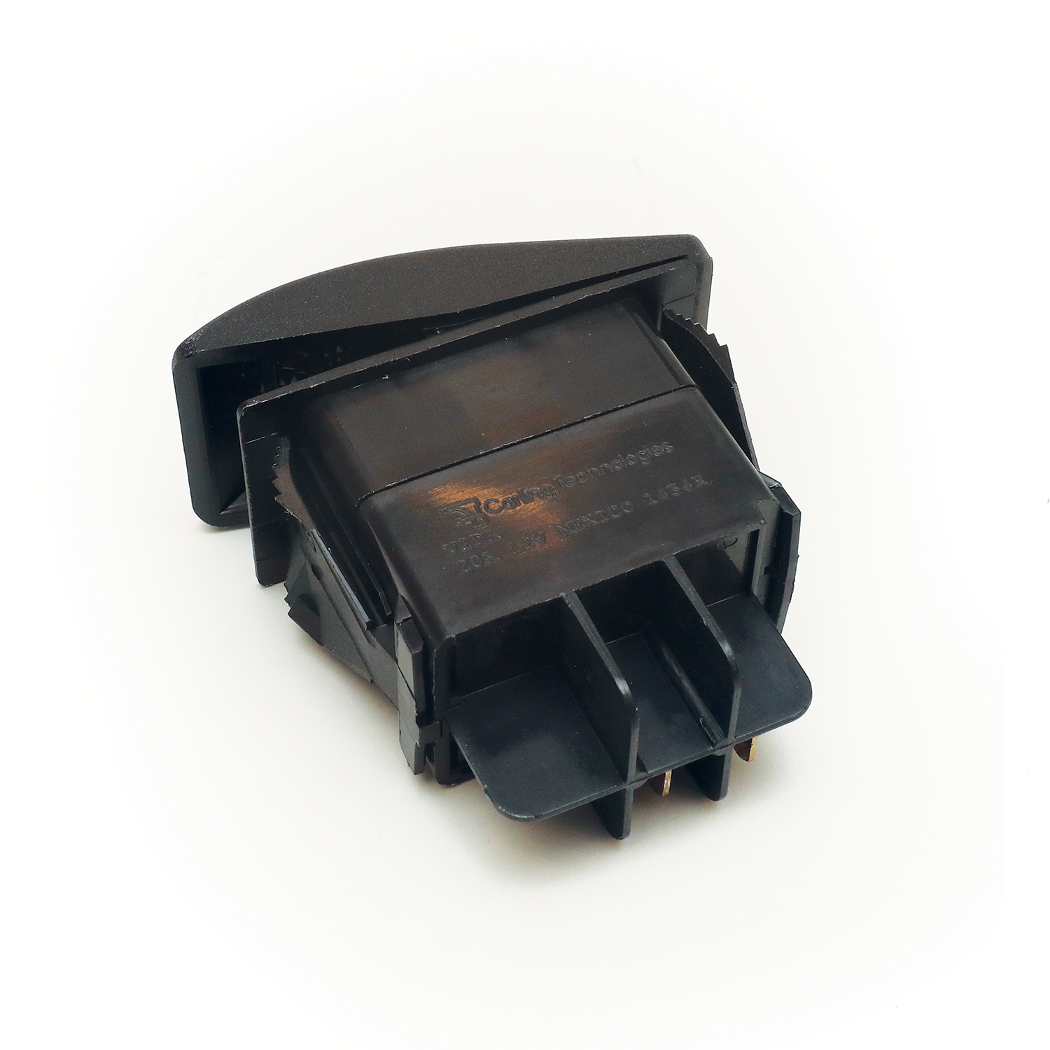 Rocker switch single momentary on / off – RSSMFBK Product Image 2