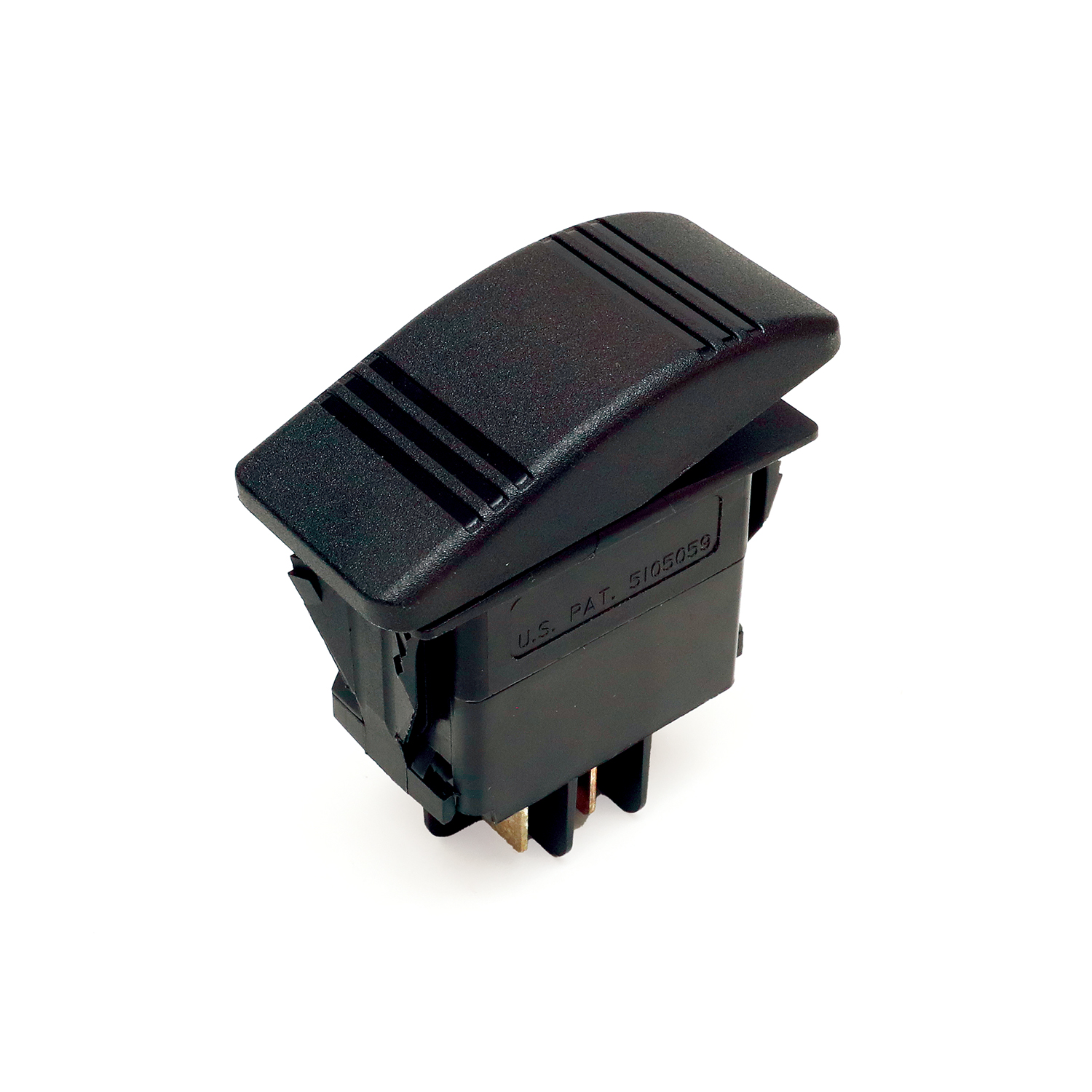 Rocker switch single momentary on / off – RSSMFBK Product Image 1