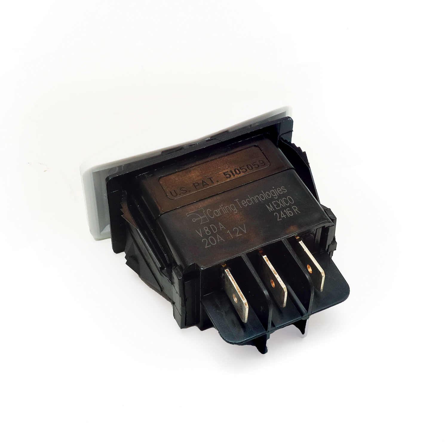 Rocker switch single momentary on / off – RSSMFMW Product Image 2