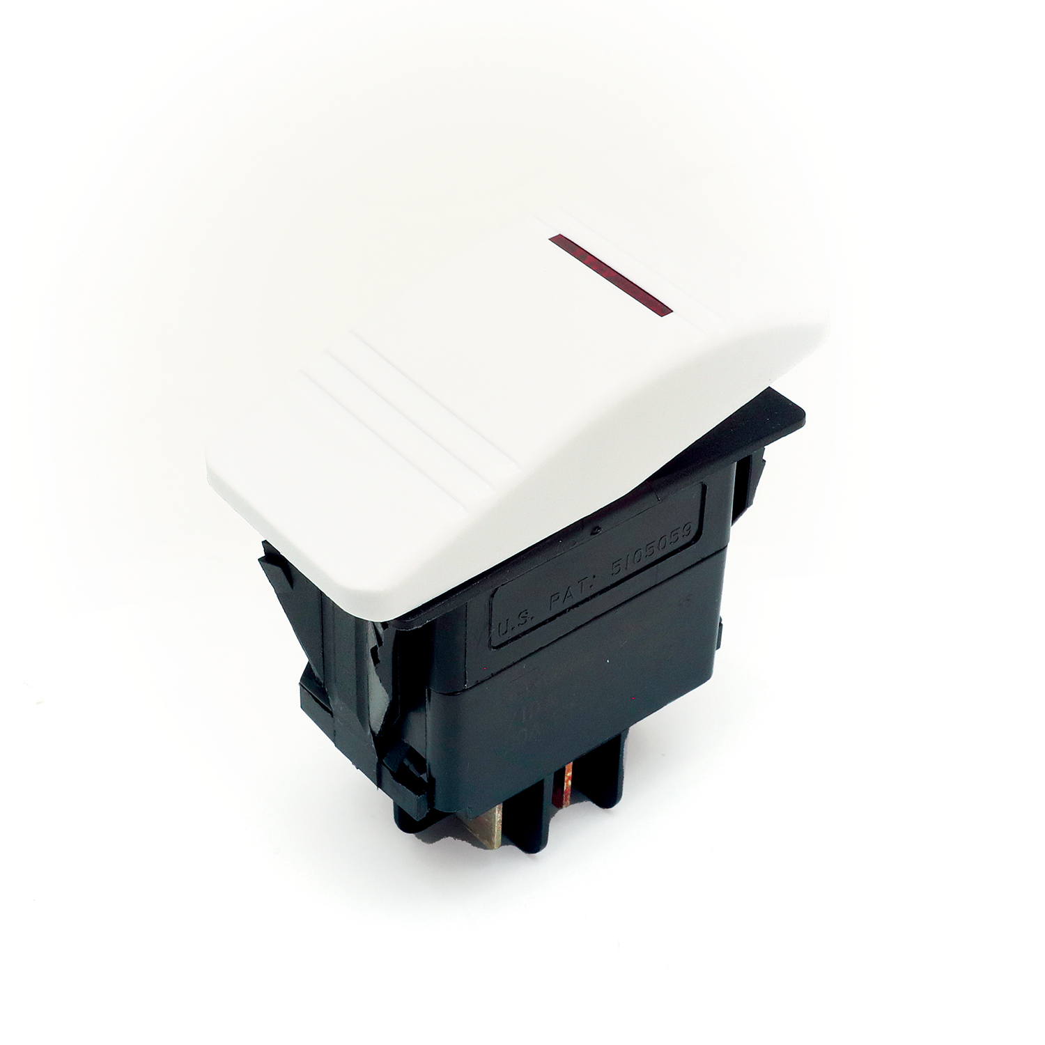 Rocker switch single on / off light – RSSNFLW Product Image 1