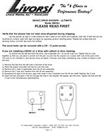 Livorsi Ultimate Bravo Drive Shower – BDSU thumbnail image