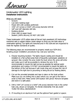 10 LED underwater light – ULEDL10 – Instruction Sheet thumbnail image