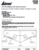 1050 trim tab kit with Merc style transom plate – TTK1050EM – Instruction Sheet thumbnail image