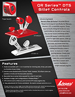 Two lever, billet short handles, one throttle, one shift for Mercury DTS engines – DTSXBS11 thumbnail image