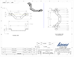 Quick Release Ladder stow away bracket – LDRSB01A thumbnail image