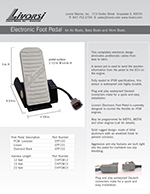 Billet drive-by-wire foot throttle – EFP thumbnail image