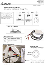 Vantage View 4 5/8″ 100 MPH Slave Speedometer – VJL100 – Instruction Sheet thumbnail image