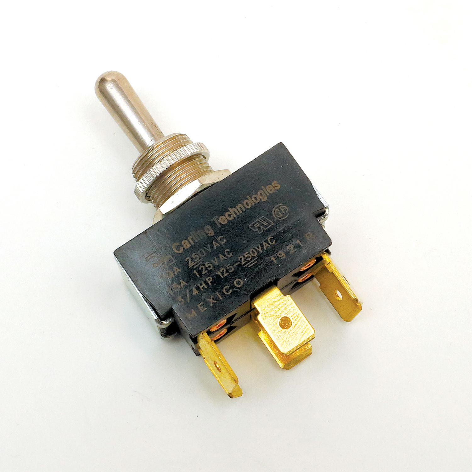 On / off / momentary on double pole double throw toggle switch – TSDNFN Product Image 2