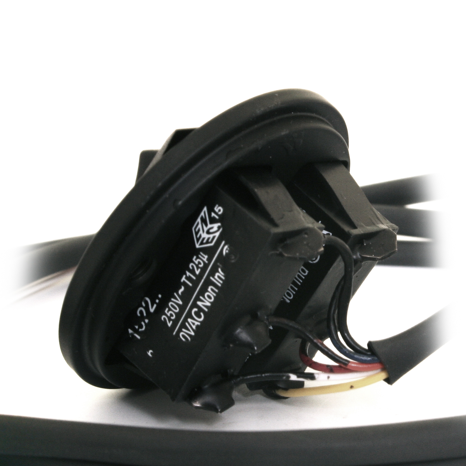 Dual throttle trim switch assembly with front plate – TSDWP Product Image 2
