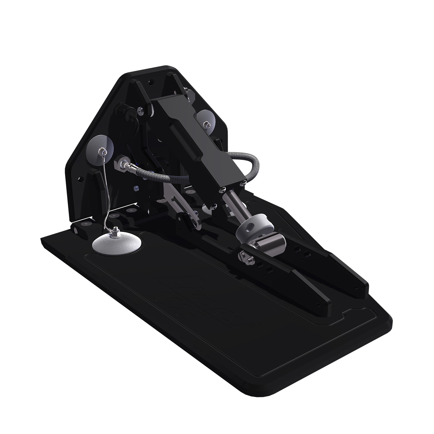 Livorsi 1025 trim tab kit with 12″ transom plate and electric indication – TTK1025EL Product Image 1