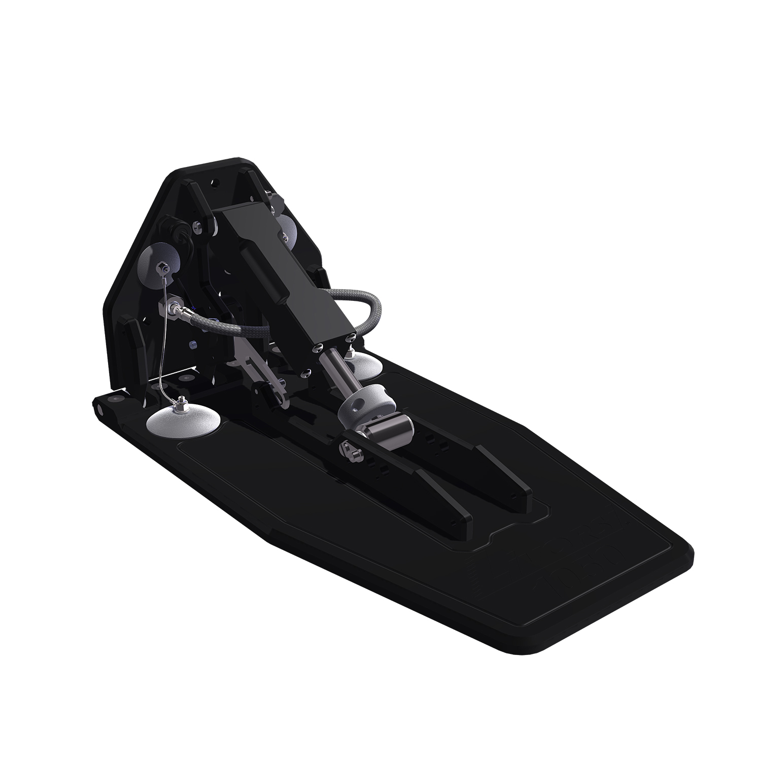 Livorsi 1050 trim tab kit with 10.25″ transom plate and electric indication – TTK1050EA Product Image 1