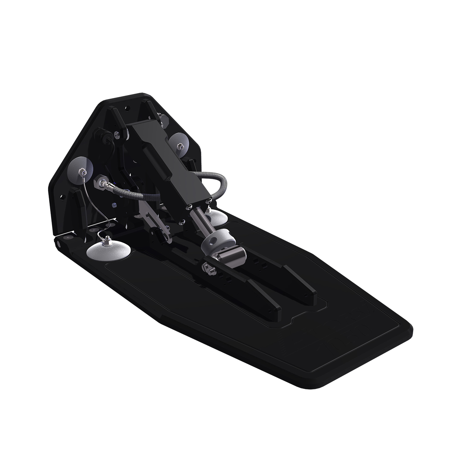 Livorsi 1050 trim tab kit with 12″ transom plate and electric indication – TTK1050EL Product Image 1