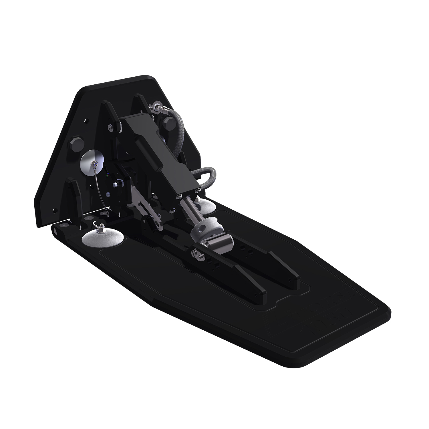 1050 trim tab kit with Merc style transom plate – TTK1050EM Product Image 1