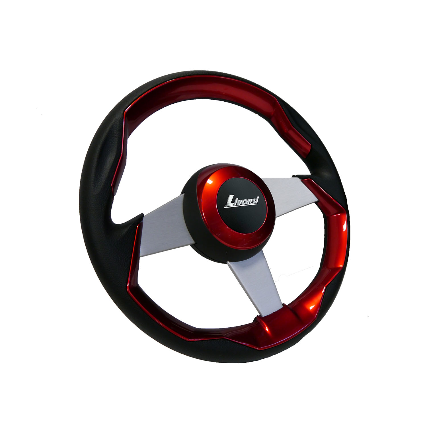 Red Grimani wheel with center cap – UGSWRL Product Image 1