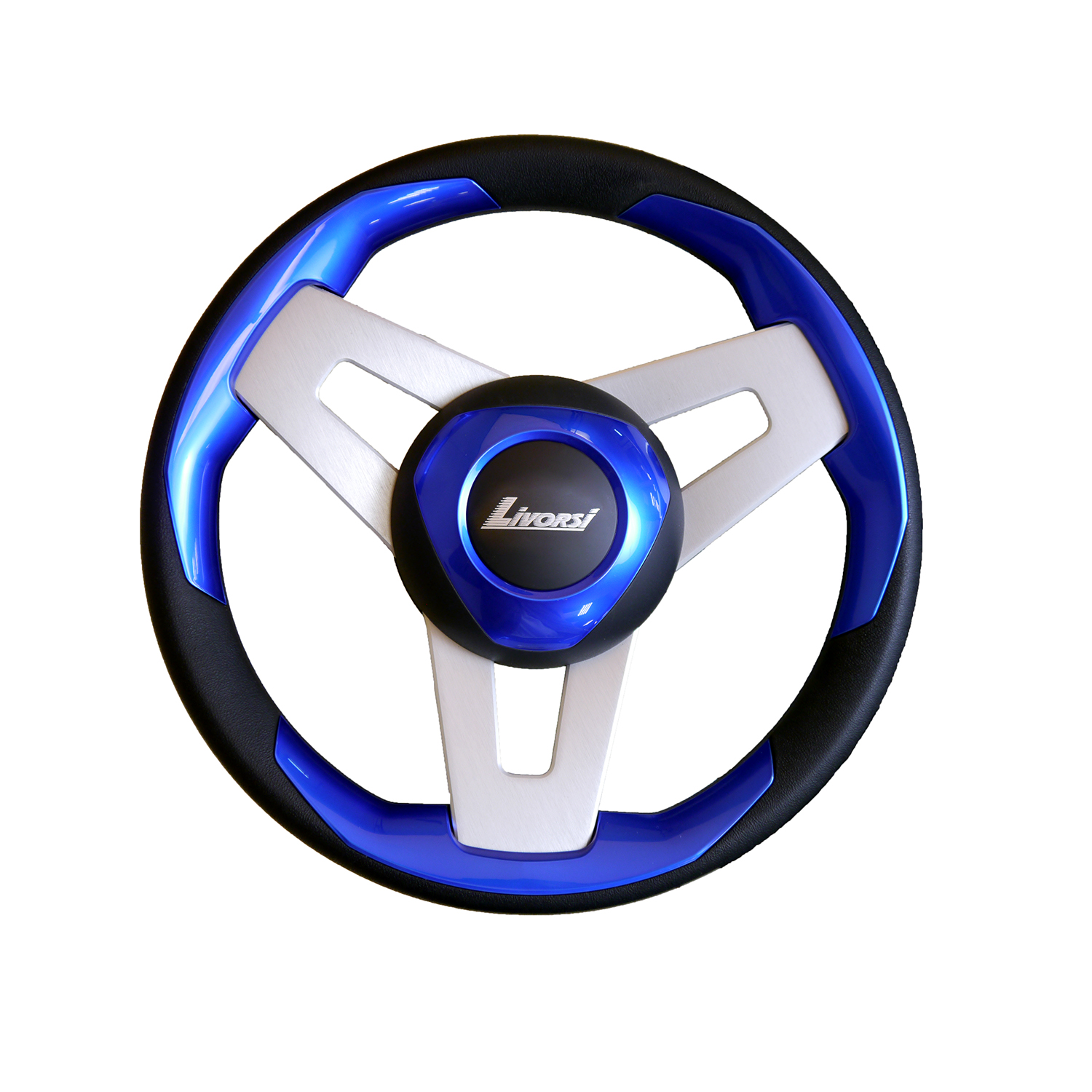 Blue Loredan wheel with center cover – ULSWBLL Product Image 1