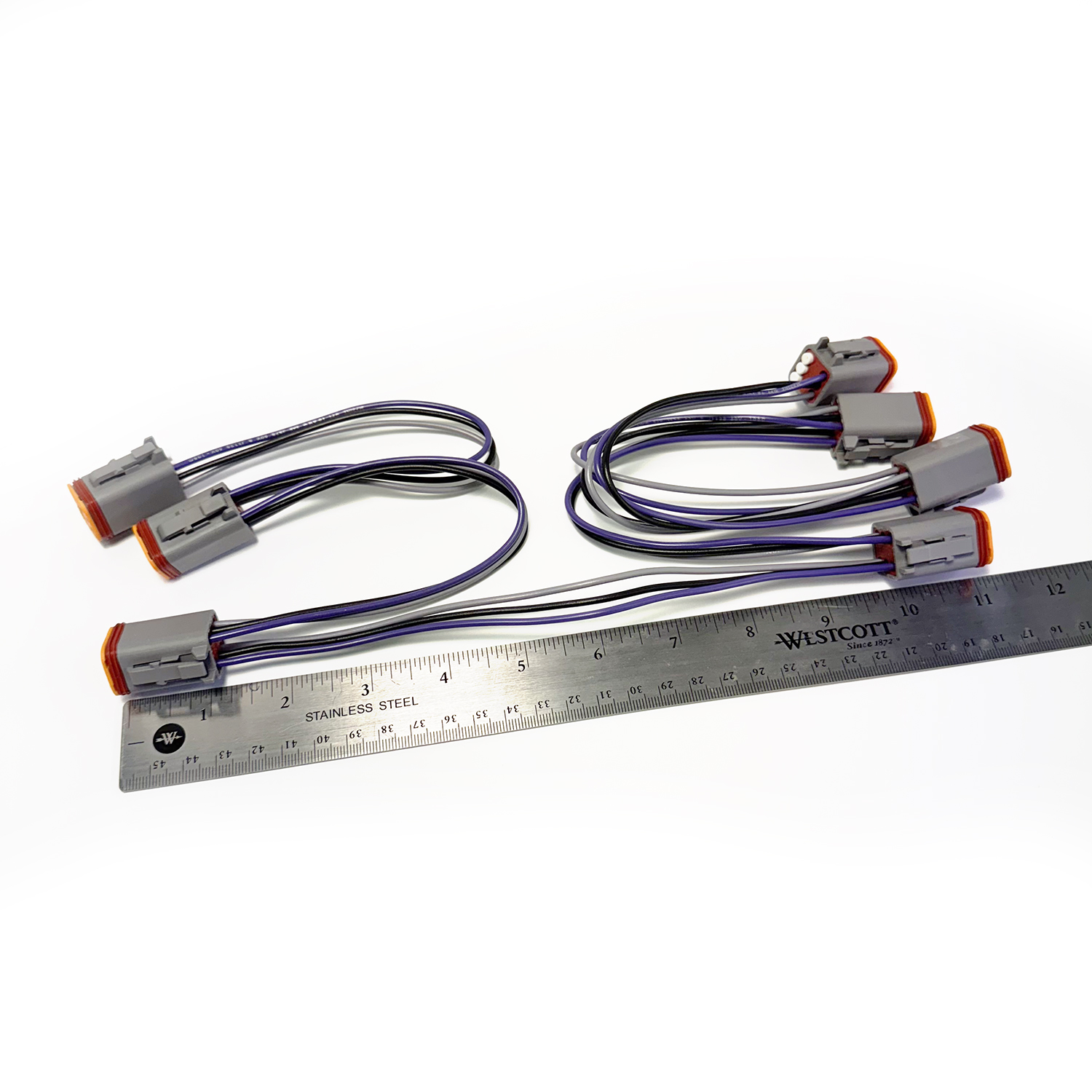 Vantage View Slave Harness for two gauges with 12″ of wire between gauges – VVSH6L Product Image 1
