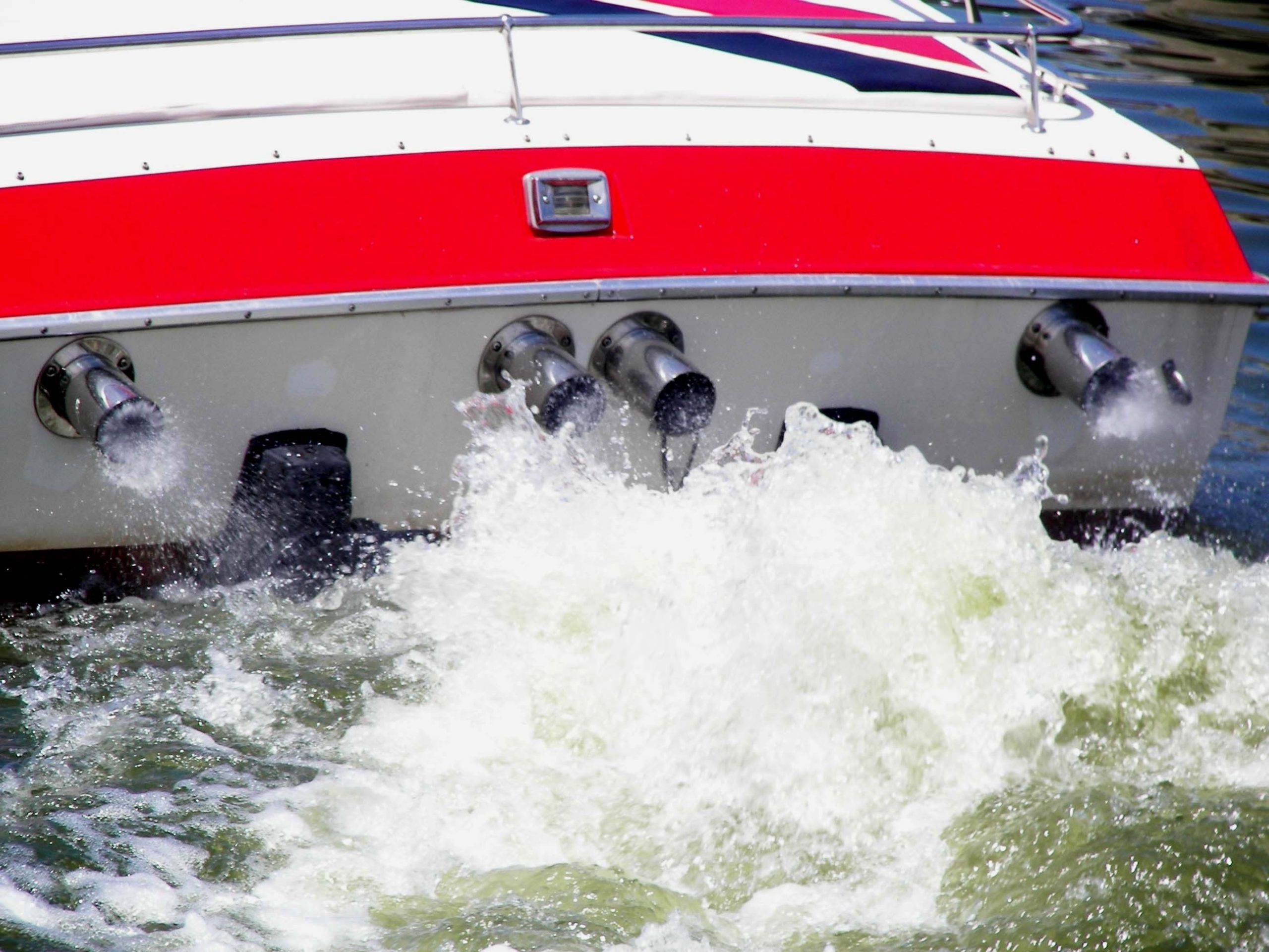 Custom Marine / Livorsi Marine exhaust tips and mufflers