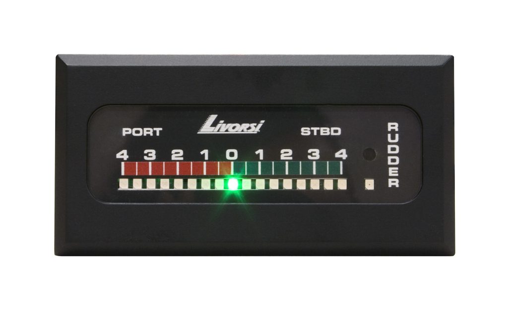 rudder position - LED indicator