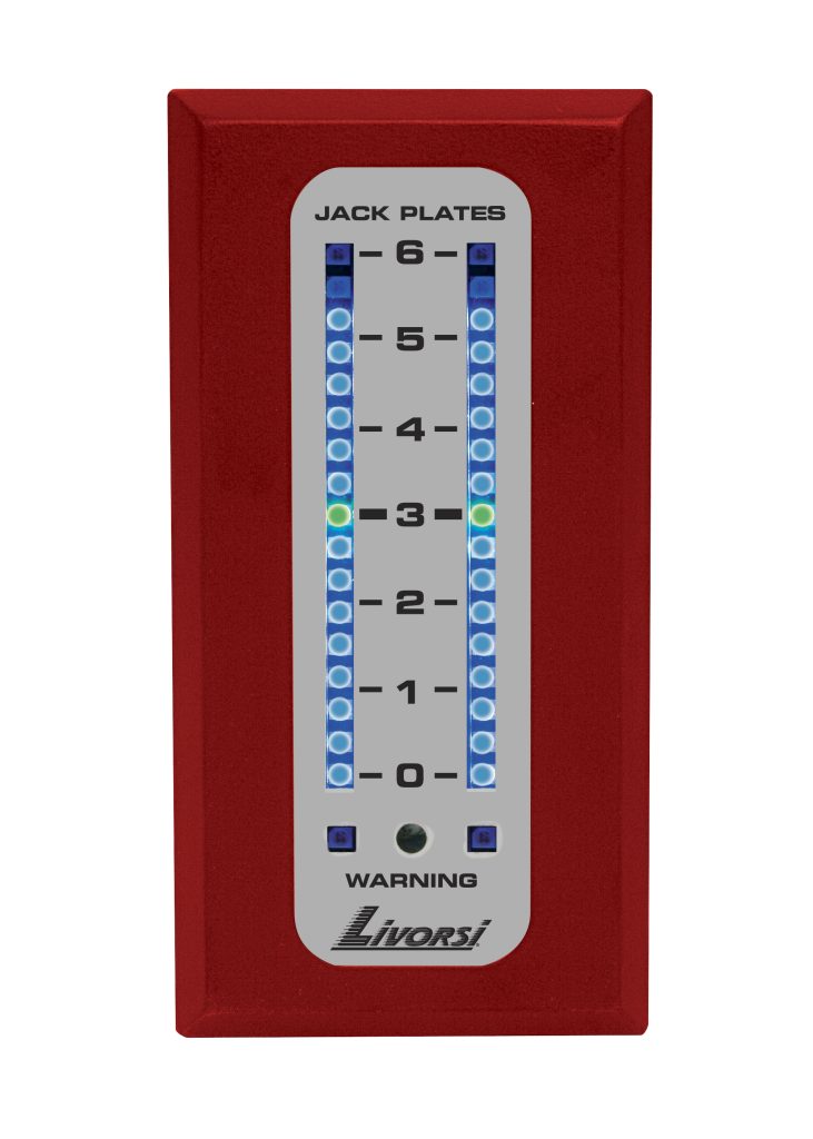 LED position indicator - lit up